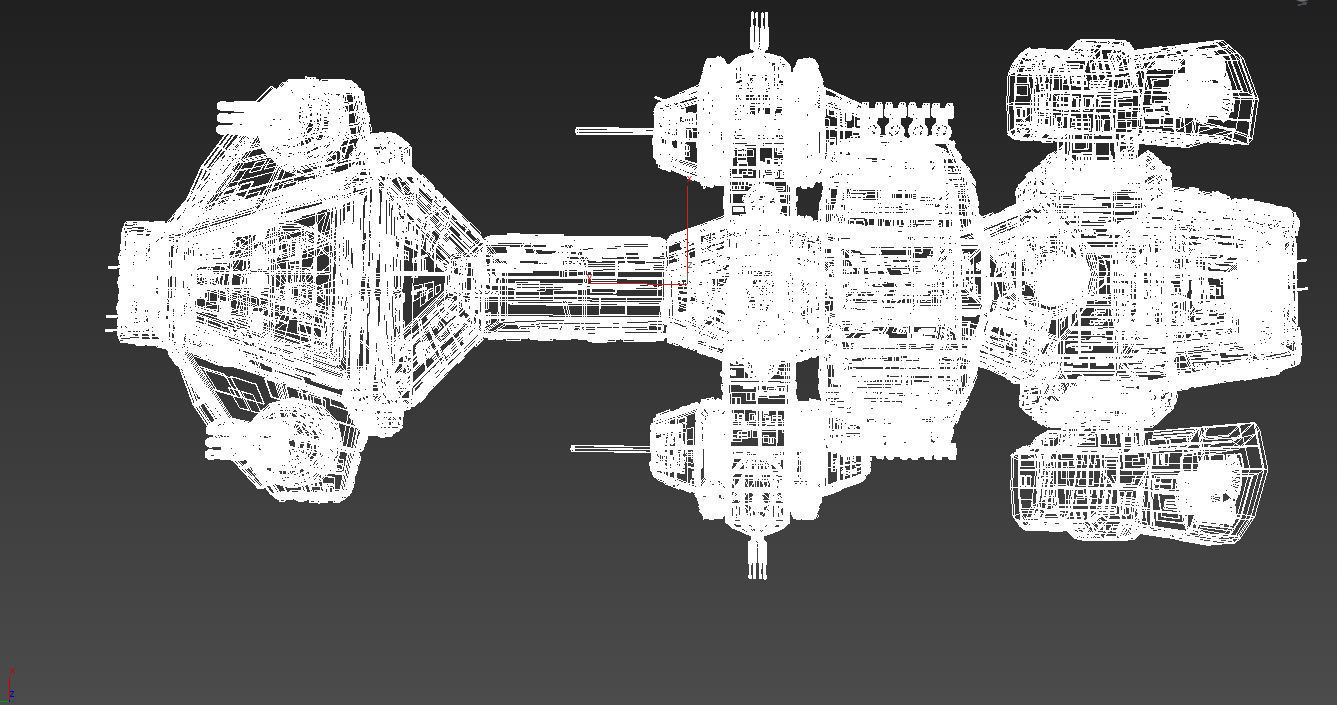 CDF Assault Frigate - Nexus 3D model_7