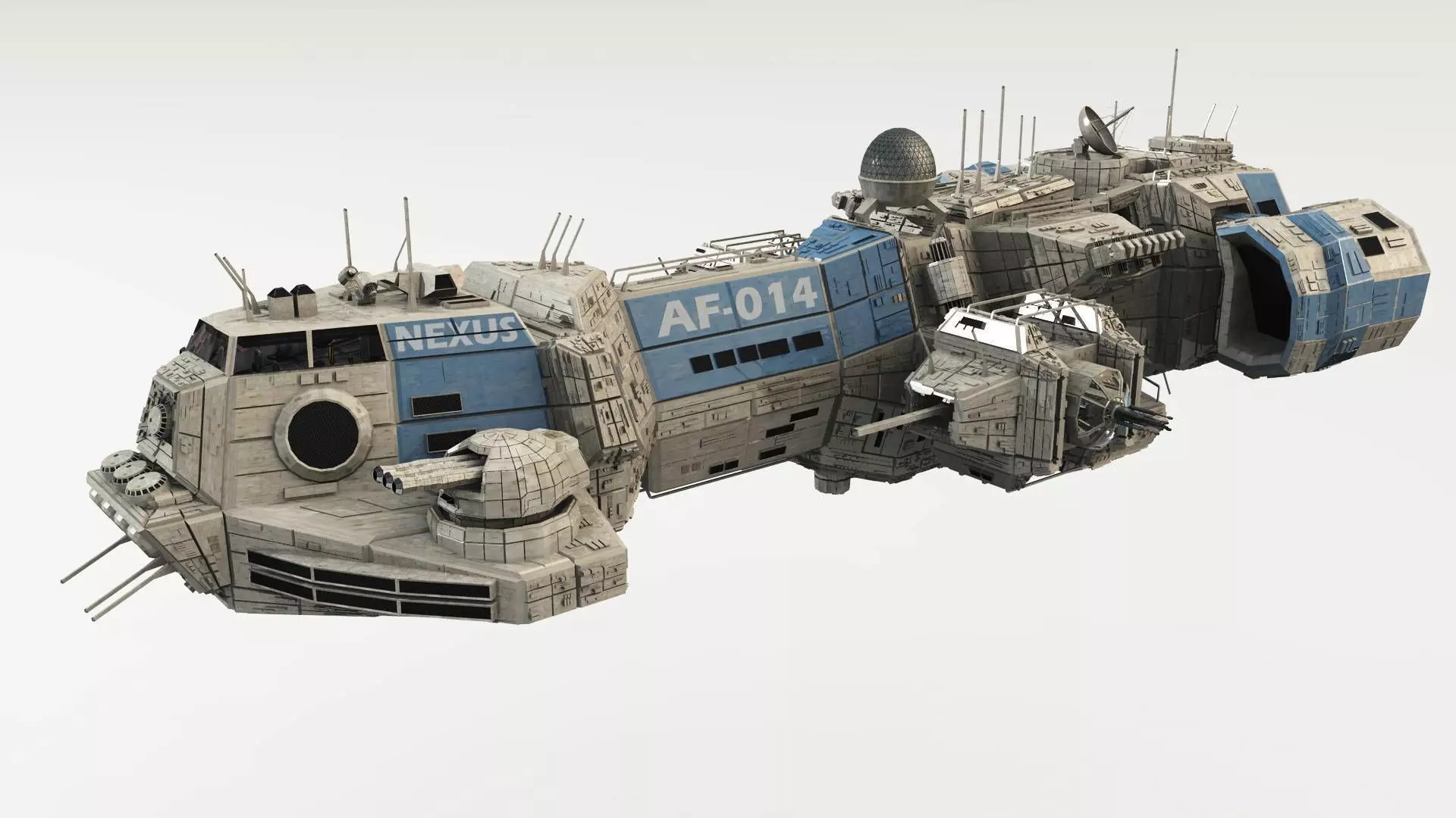 CDF Assault Frigate - Nexus 3D model_0