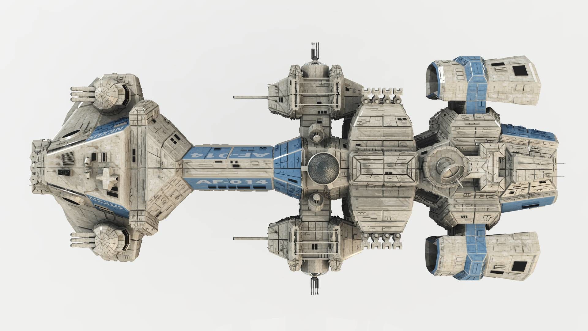 CDF Assault Frigate - Nexus 3D model_2