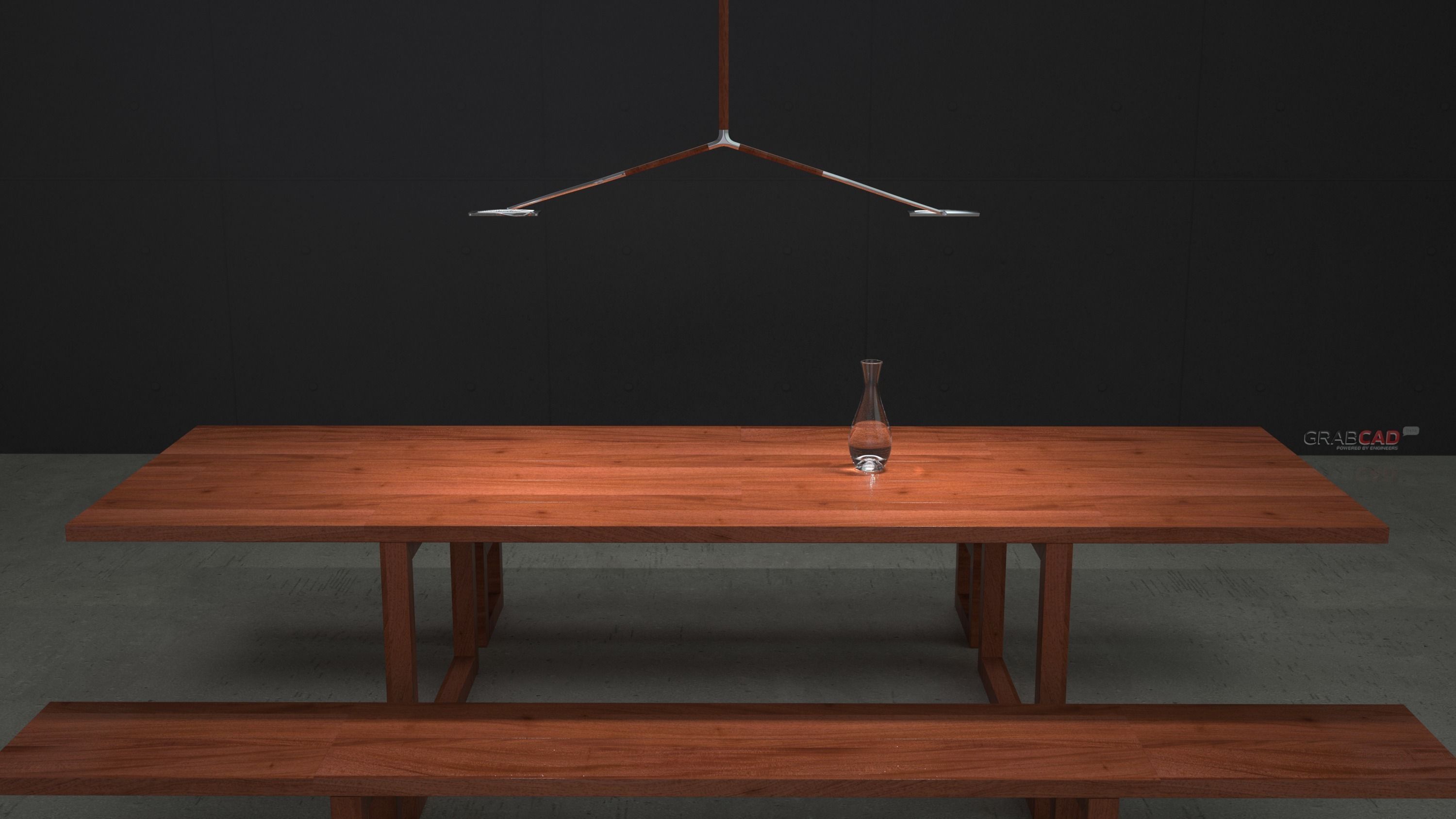 3d printing contest oled lamp parts Free 3D print model