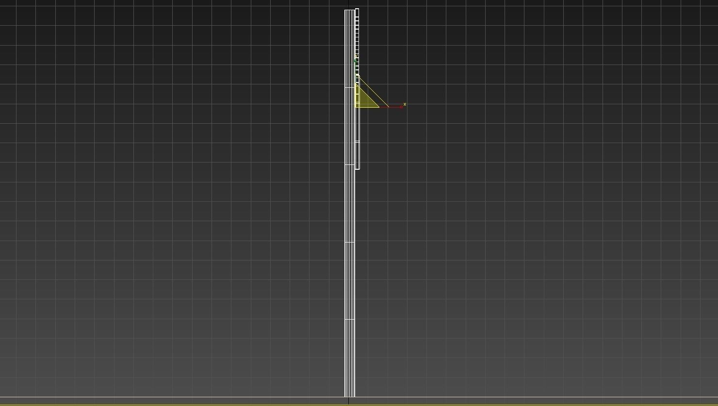 Stop sign model 3D low poly Low-poly 3D model_4