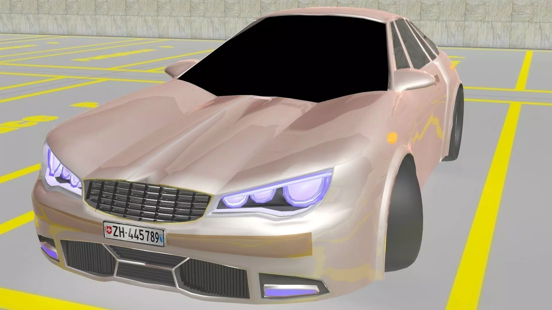 Lancia concept design 3D model 3D model