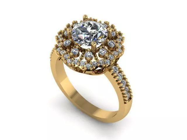 Ring T00251 3D print model_0