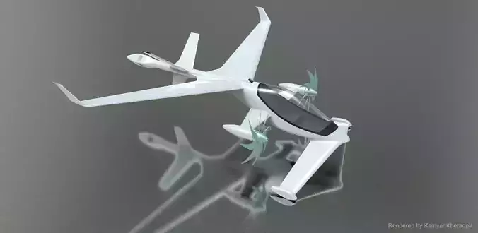 vtol concept Free 3D model