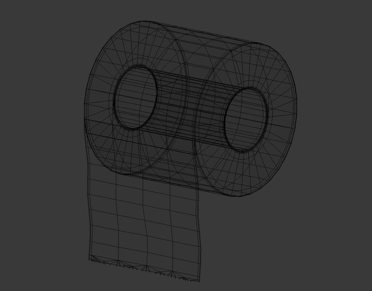 Toilet Paper 3D model_5