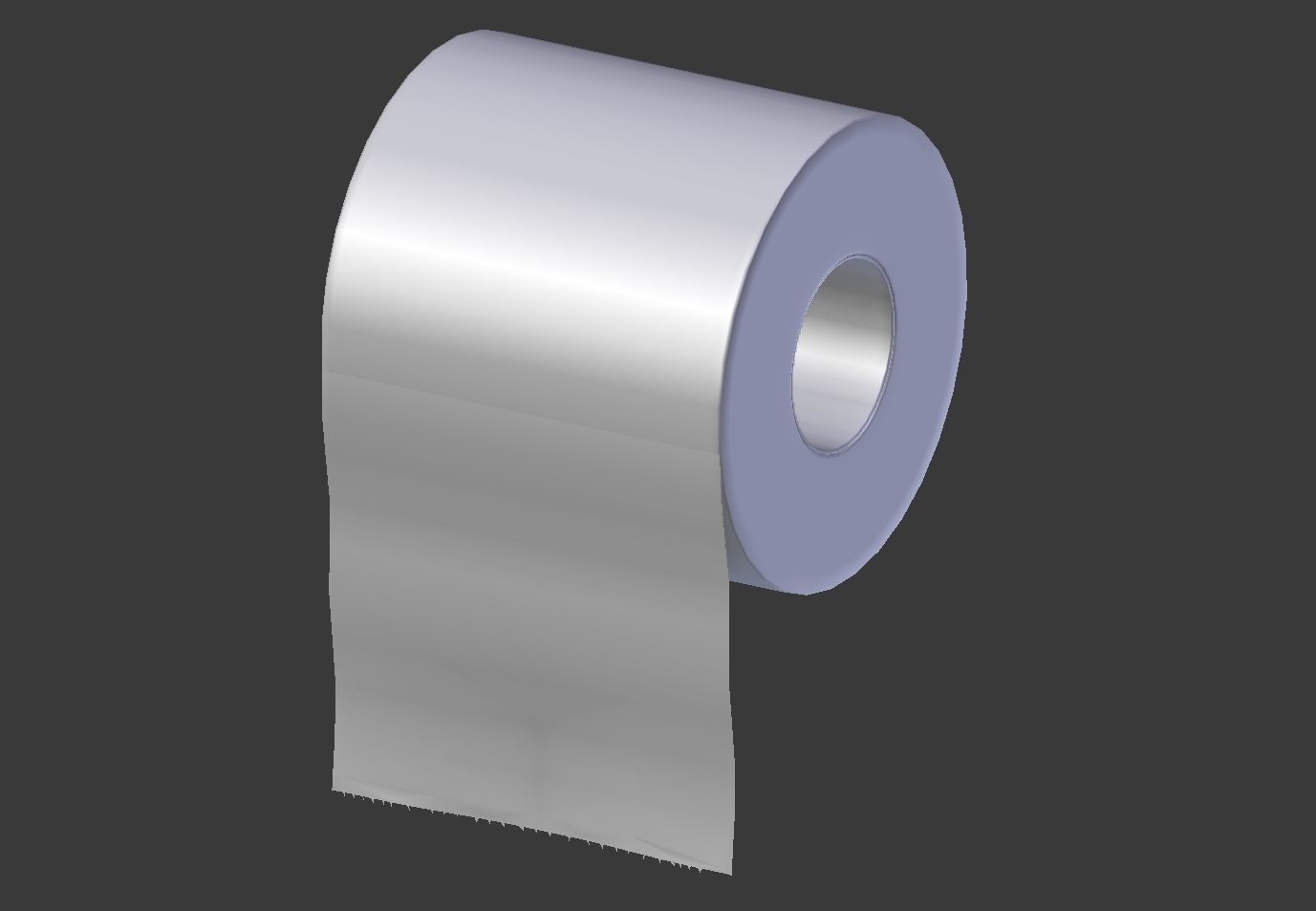 Toilet Paper 3D model_4