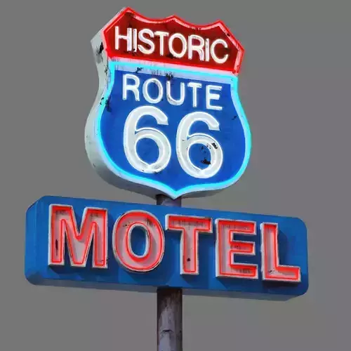 Street Sign Route 66