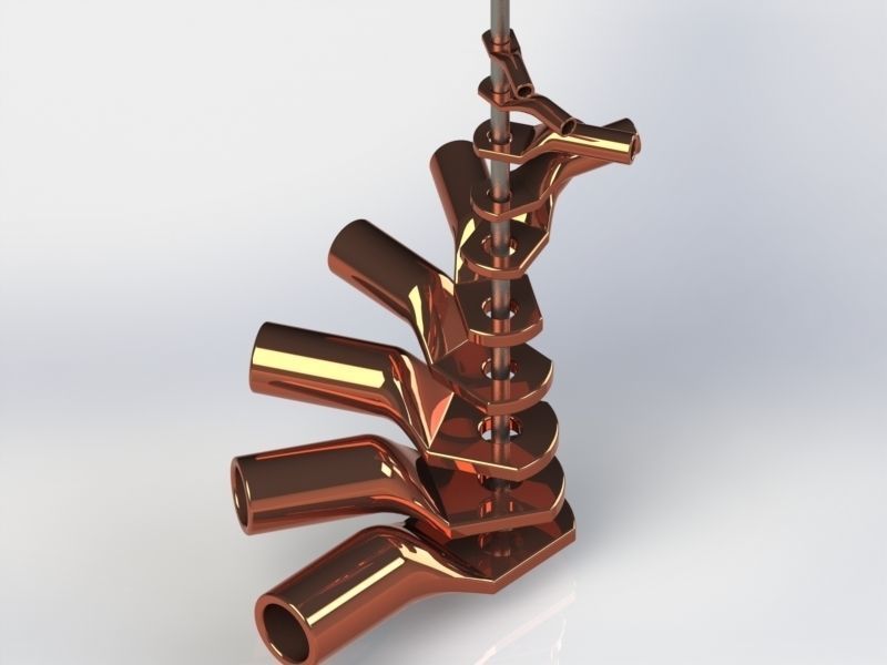 Ring cable lugs from KP-M5-6 to KP-M10-150 3D model_2