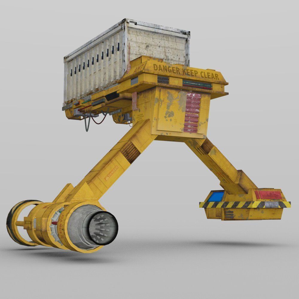 StarTug - Wavefront obj format 3D model_7