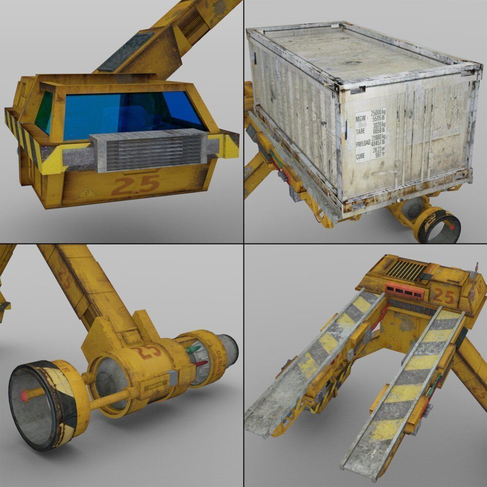 StarTug - Wavefront obj format 3D model_9