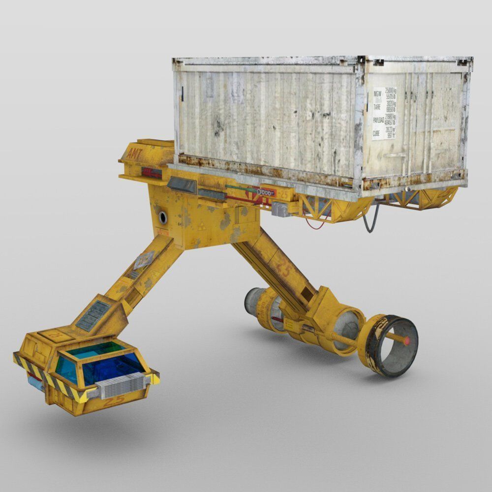 StarTug - Wavefront obj format 3D model_3