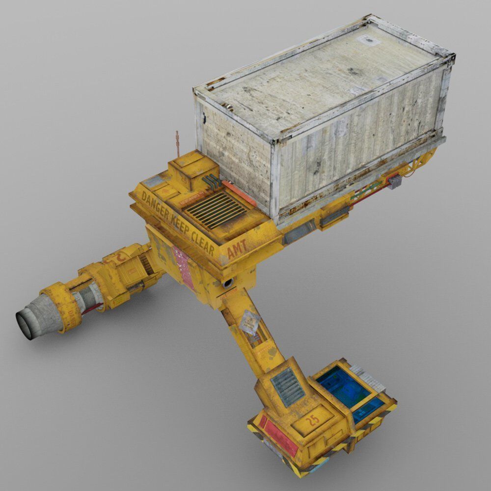 StarTug - Wavefront obj format 3D model_8