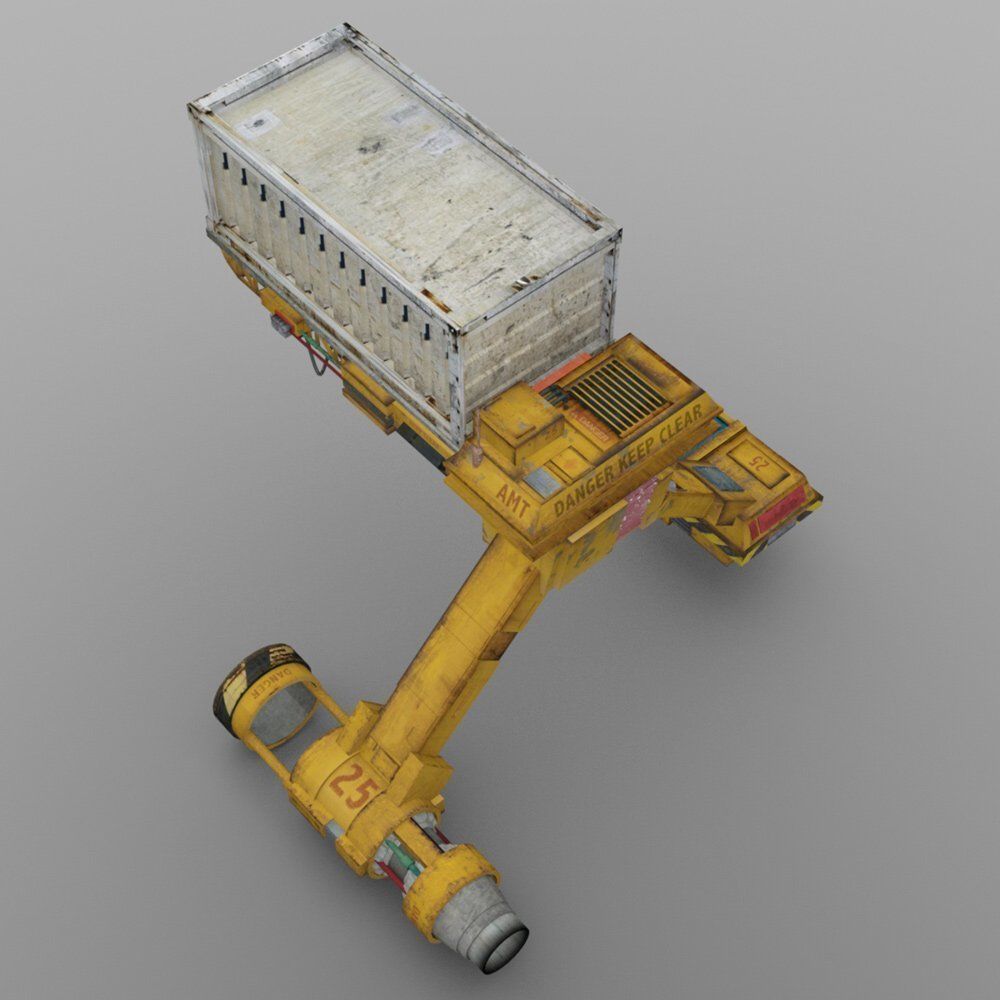 StarTug - Wavefront obj format 3D model_6