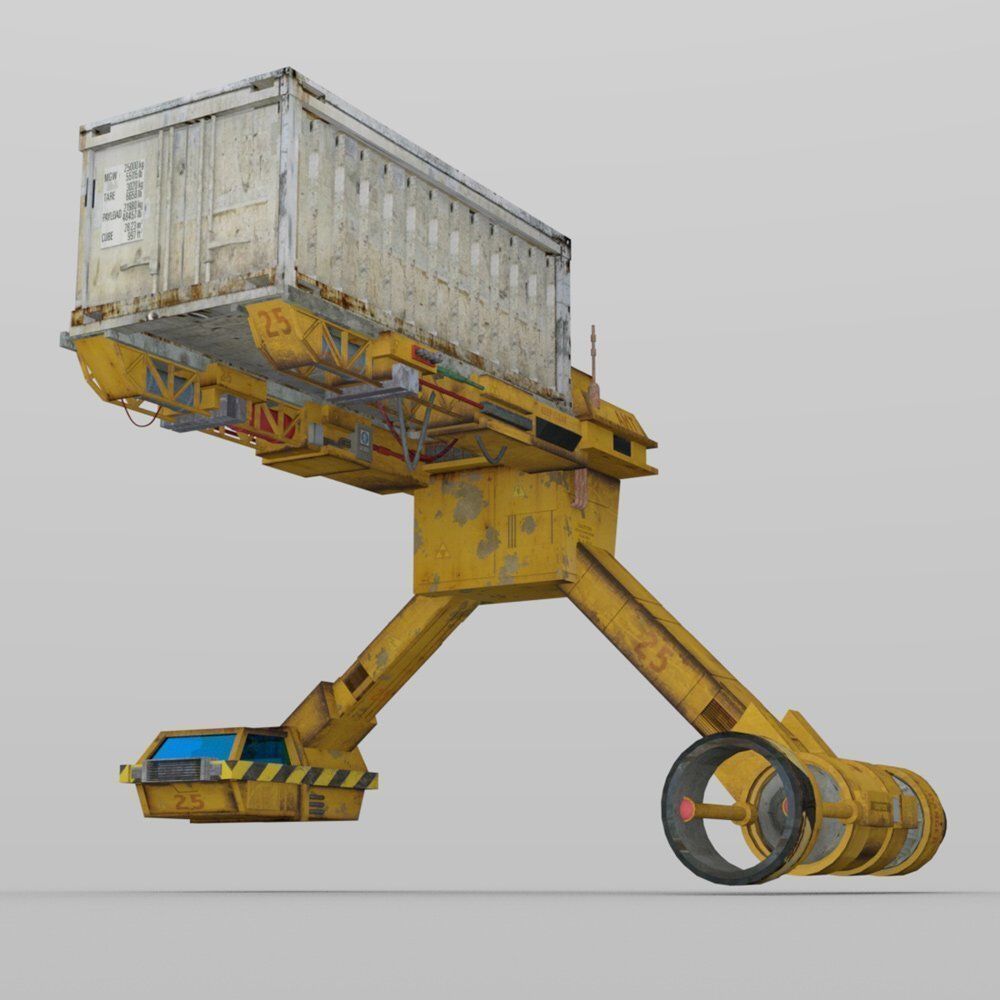 StarTug - Wavefront obj format 3D model_4