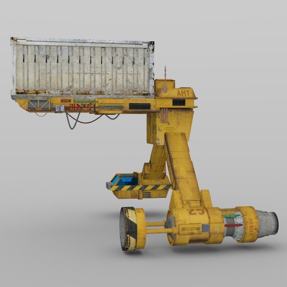 StarTug - Wavefront obj format 3D model_5