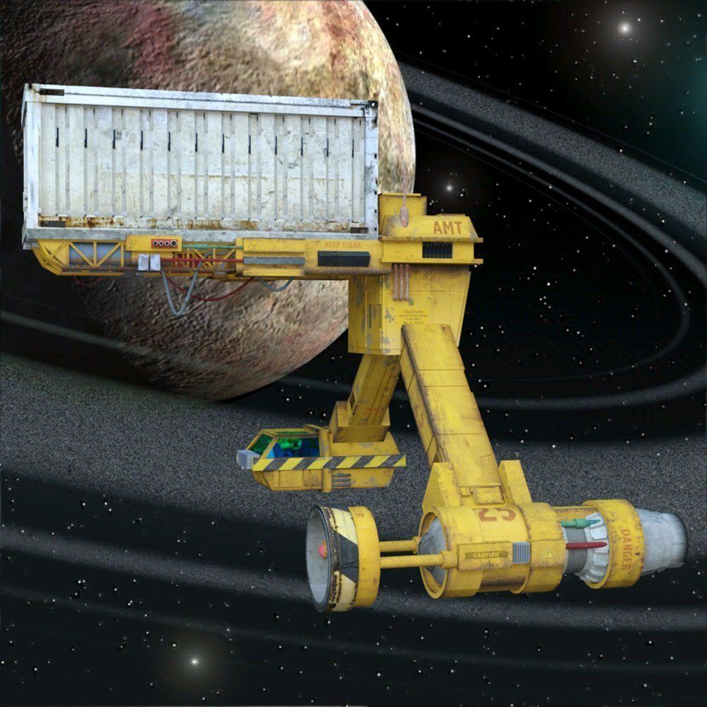 StarTug - Wavefront obj format 3D model_2