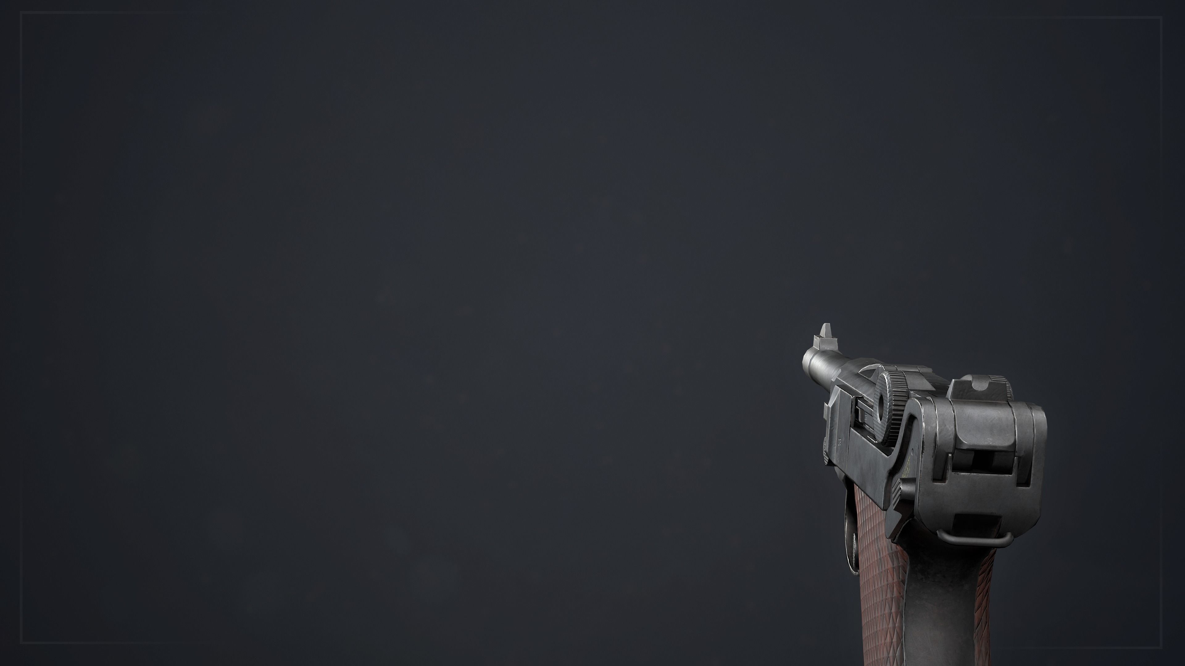 PBR Luger P08 Low-poly 3D model_4