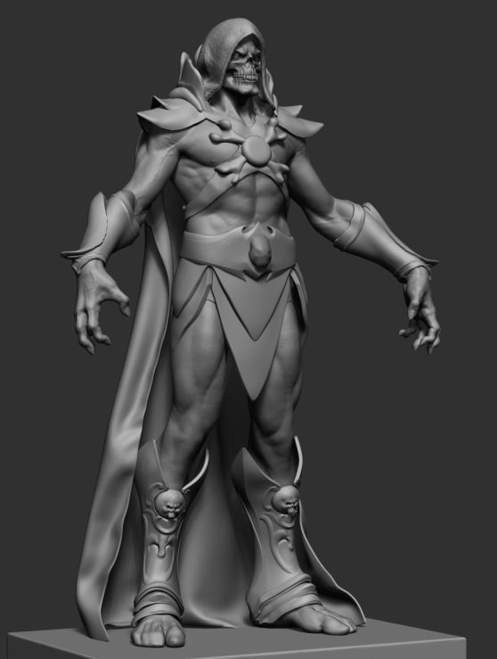 Skeletor hulk 3D model_2