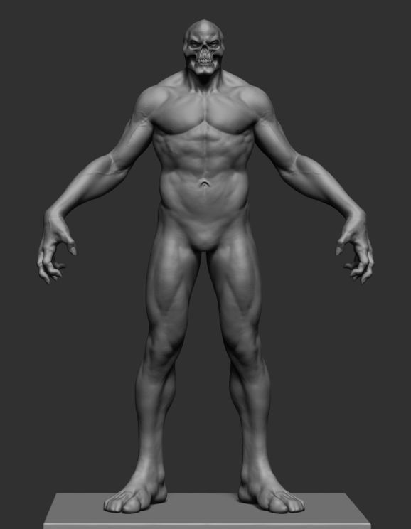 Skeletor hulk 3D model_4