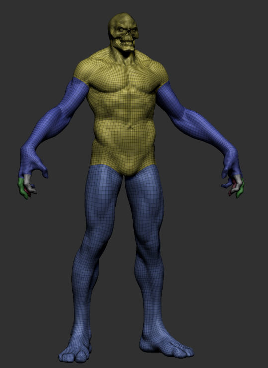 Skeletor hulk 3D model_5