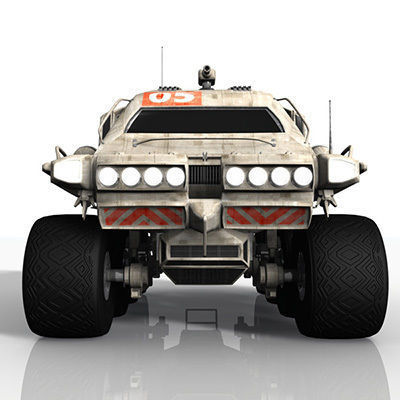 ATV - MR5 - Moon Buggy 3D model_1