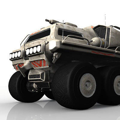 ATV - MR5 - Moon Buggy 3D model_9