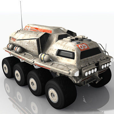ATV - MR5 - Moon Buggy 3D model_7