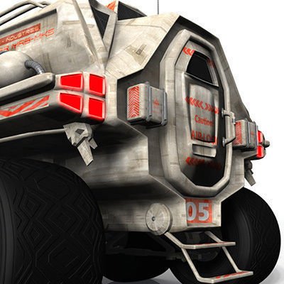 ATV - MR5 - Moon Buggy 3D model_12