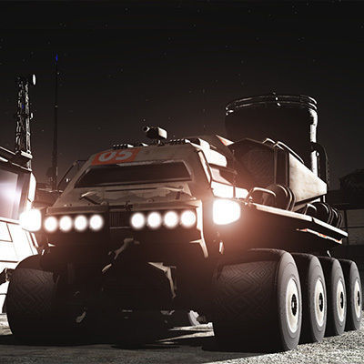 ATV - MR5 - Moon Buggy 3D model_13