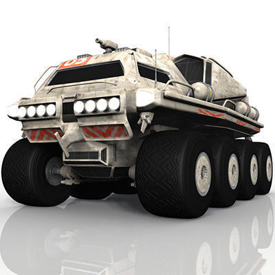 ATV - MR5 - Moon Buggy 3D model_11