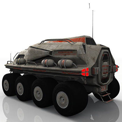 ATV - MR5 - Moon Buggy 3D model_5