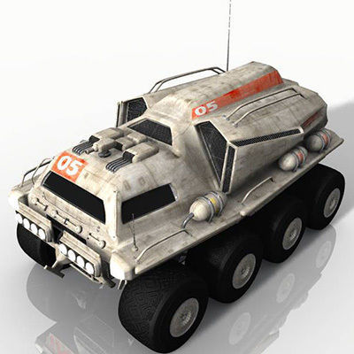ATV - MR5 - Moon Buggy 3D model_6
