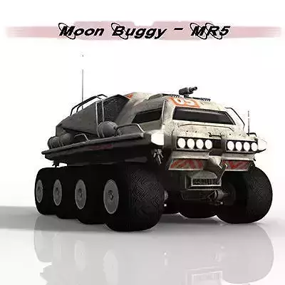 ATV - MR5 - Moon Buggy 3D model