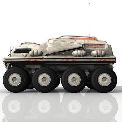 ATV - MR5 - Moon Buggy 3D model_3