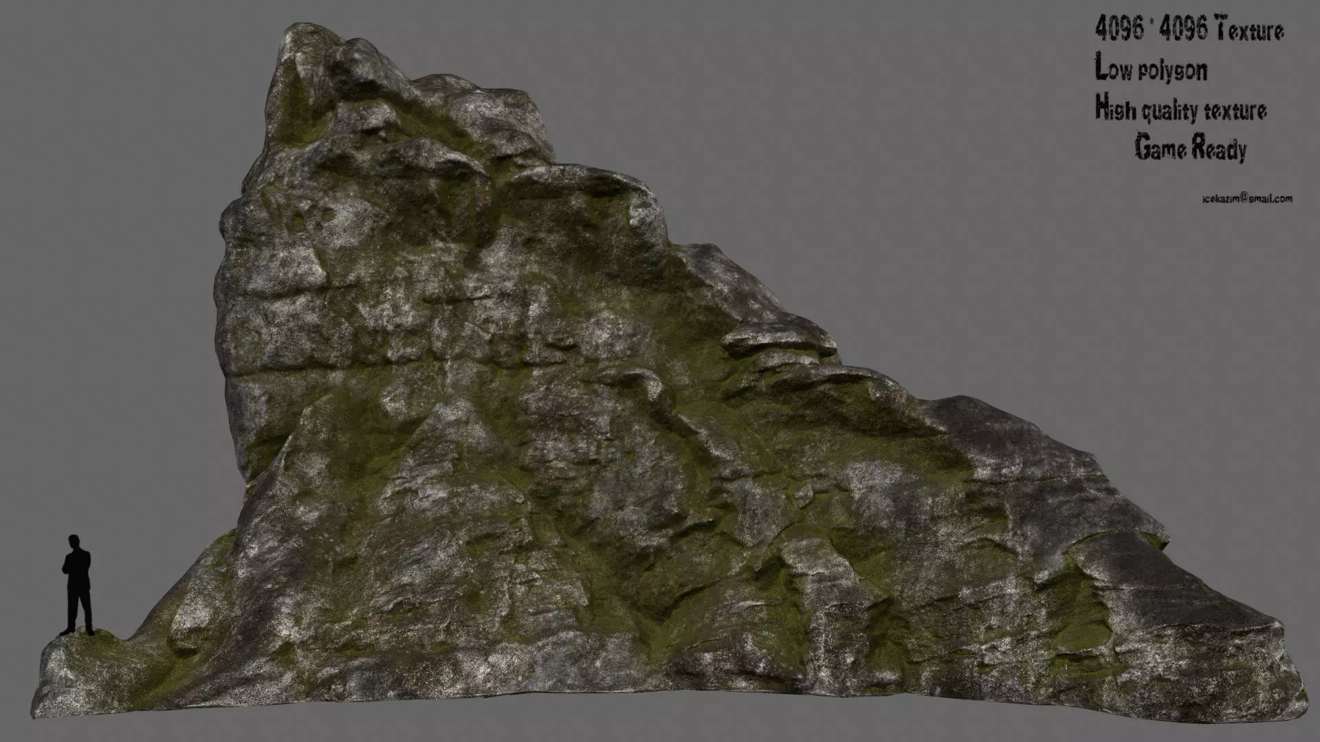 mountain 10 Low-poly 3D model