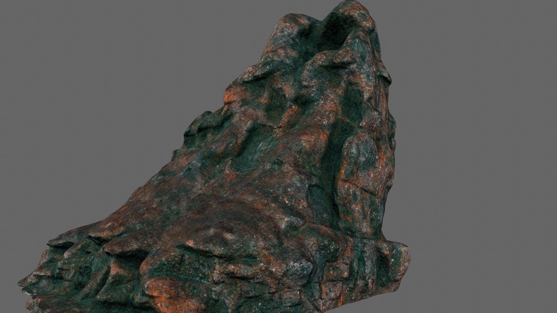 mountain 13 Low-poly 3D model_10