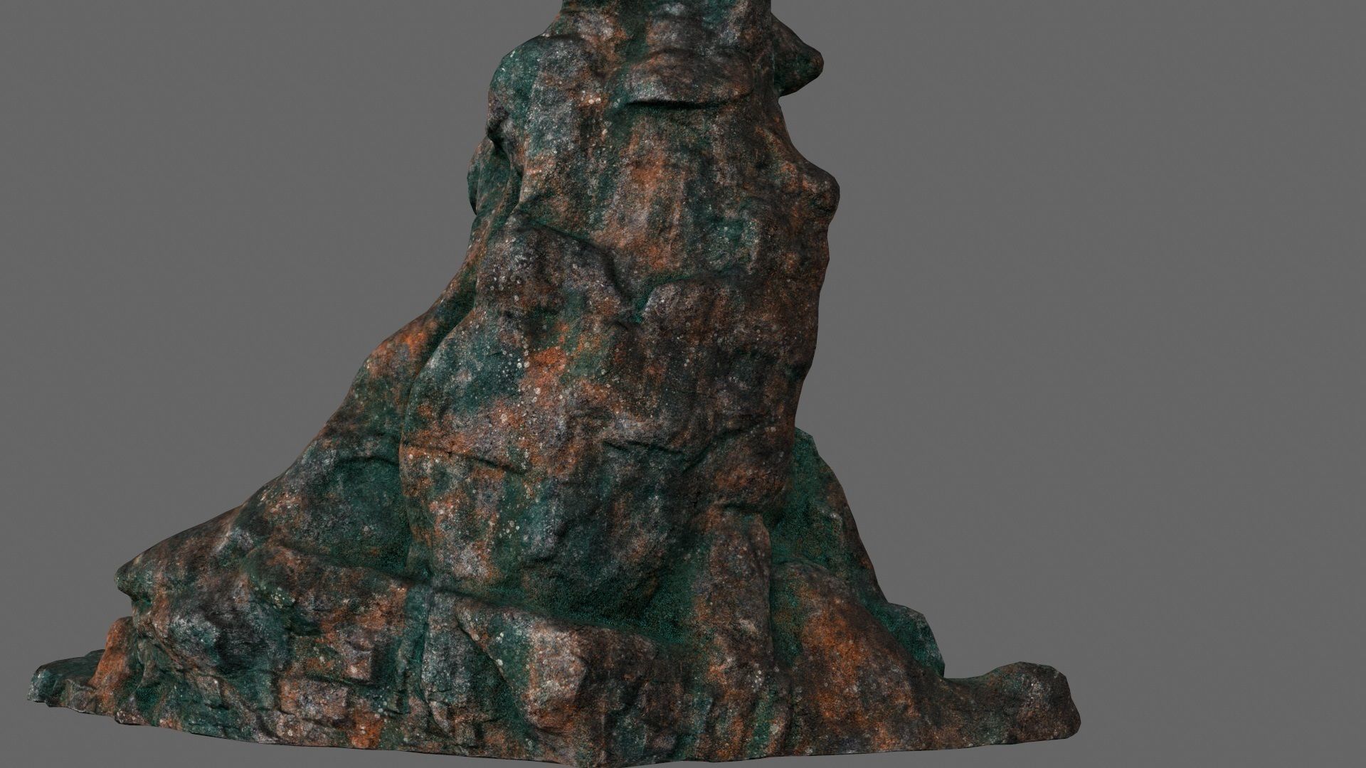 mountain 13 Low-poly 3D model_1