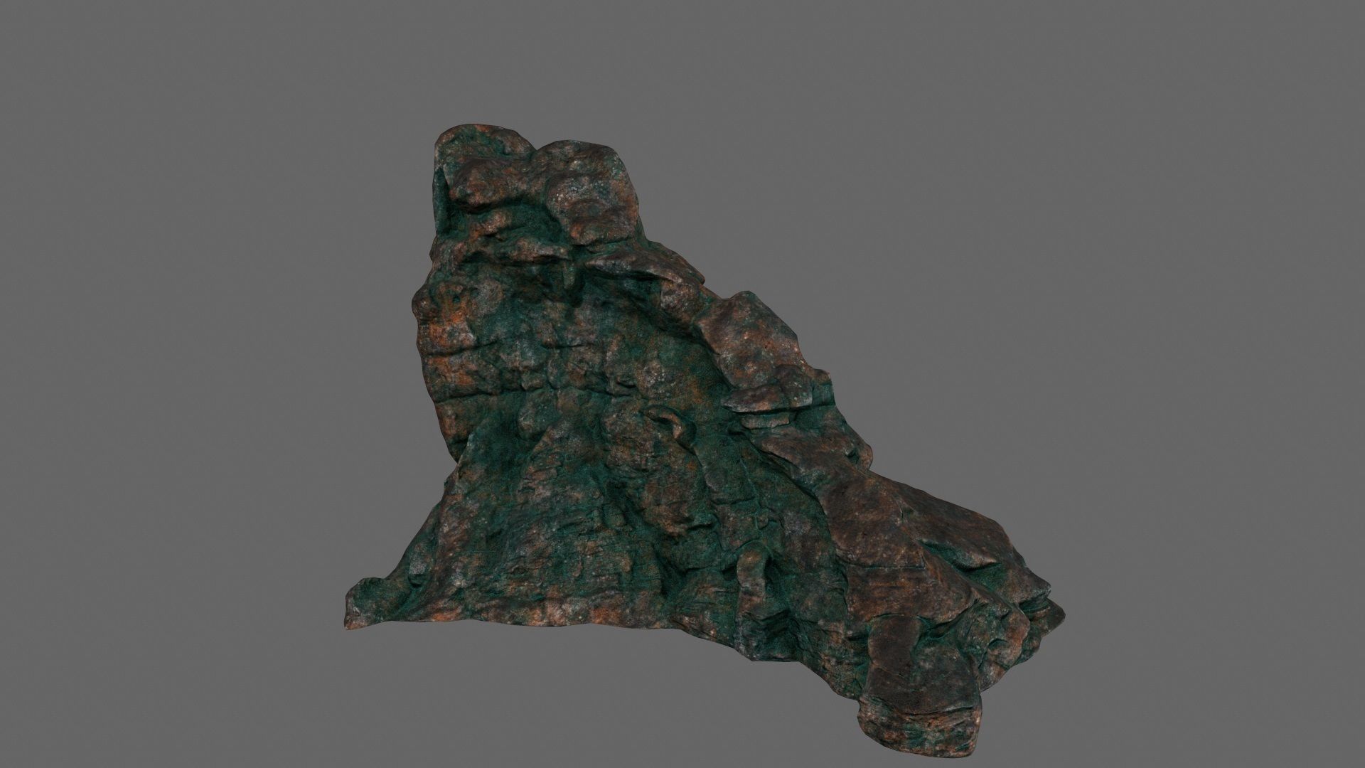 mountain 13 Low-poly 3D model_9