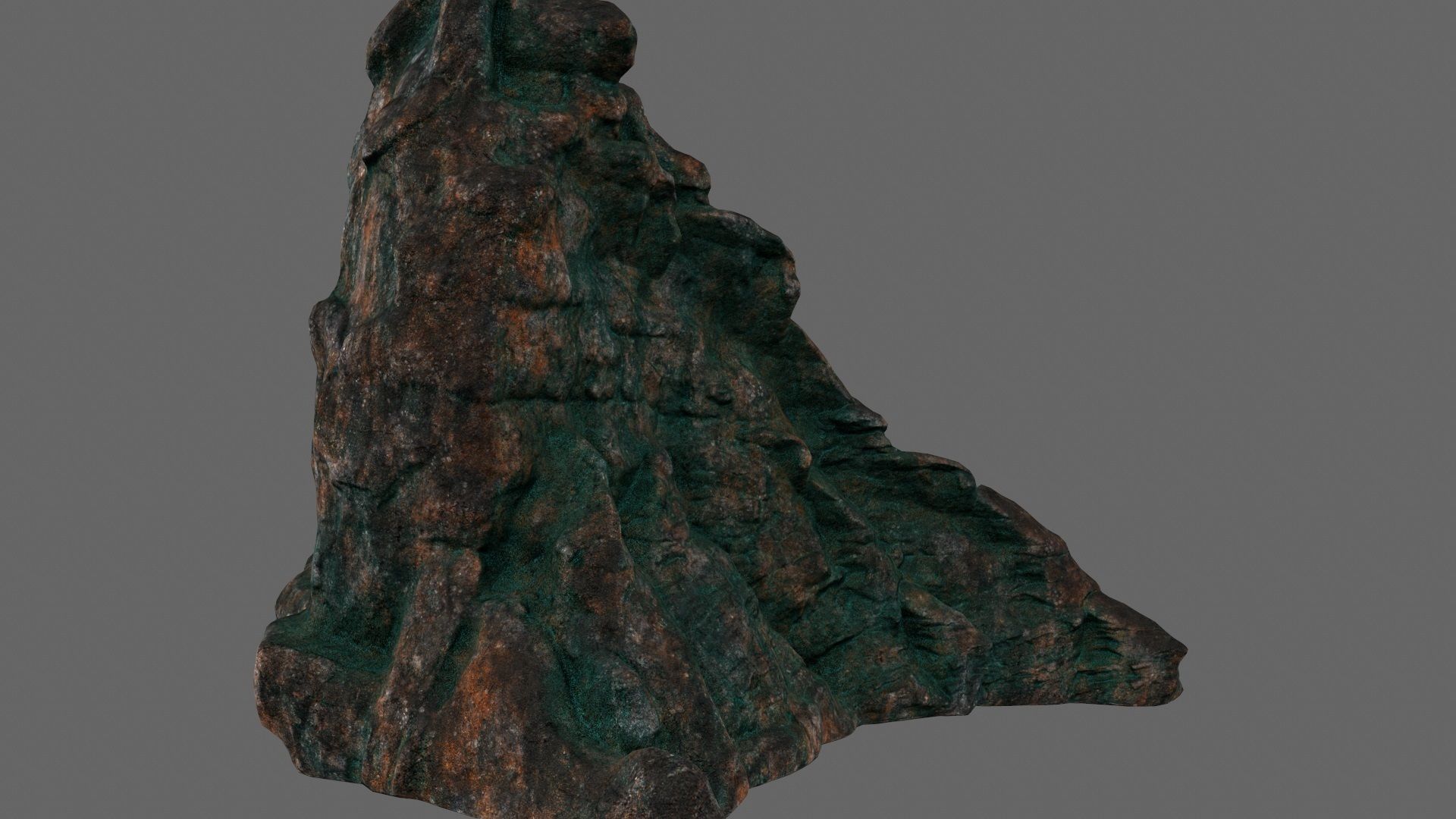 mountain 13 Low-poly 3D model_3