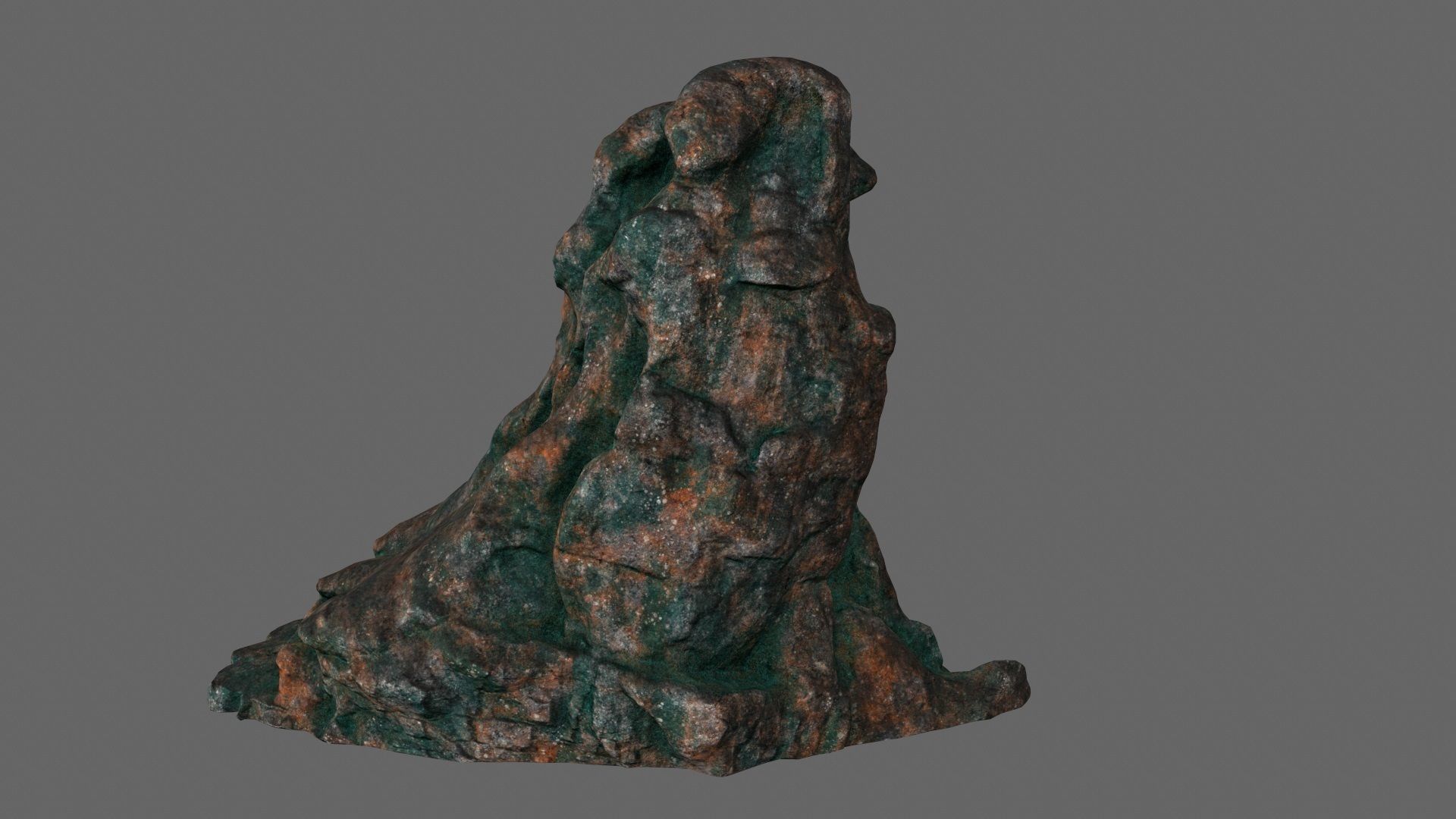 mountain 13 Low-poly 3D model_6