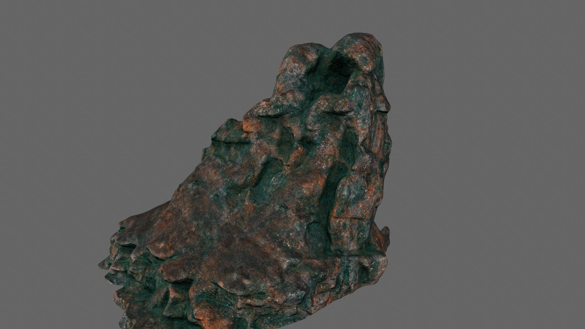 mountain 13 Low-poly 3D model_7