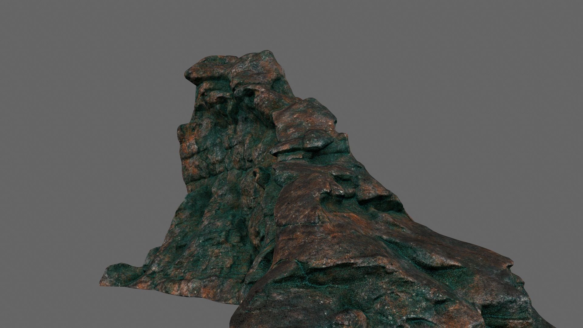 mountain 13 Low-poly 3D model_2