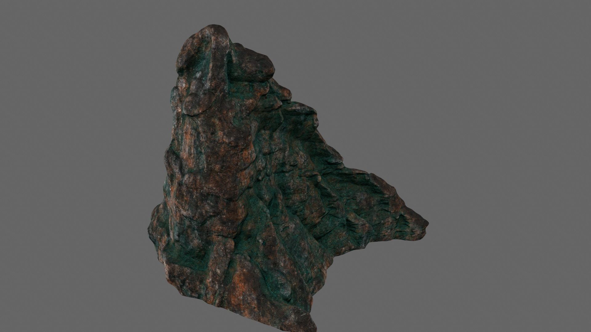 mountain 13 Low-poly 3D model_5