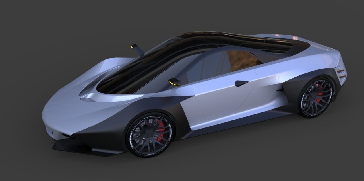 scc group500 supercar challange Free 3D model_1