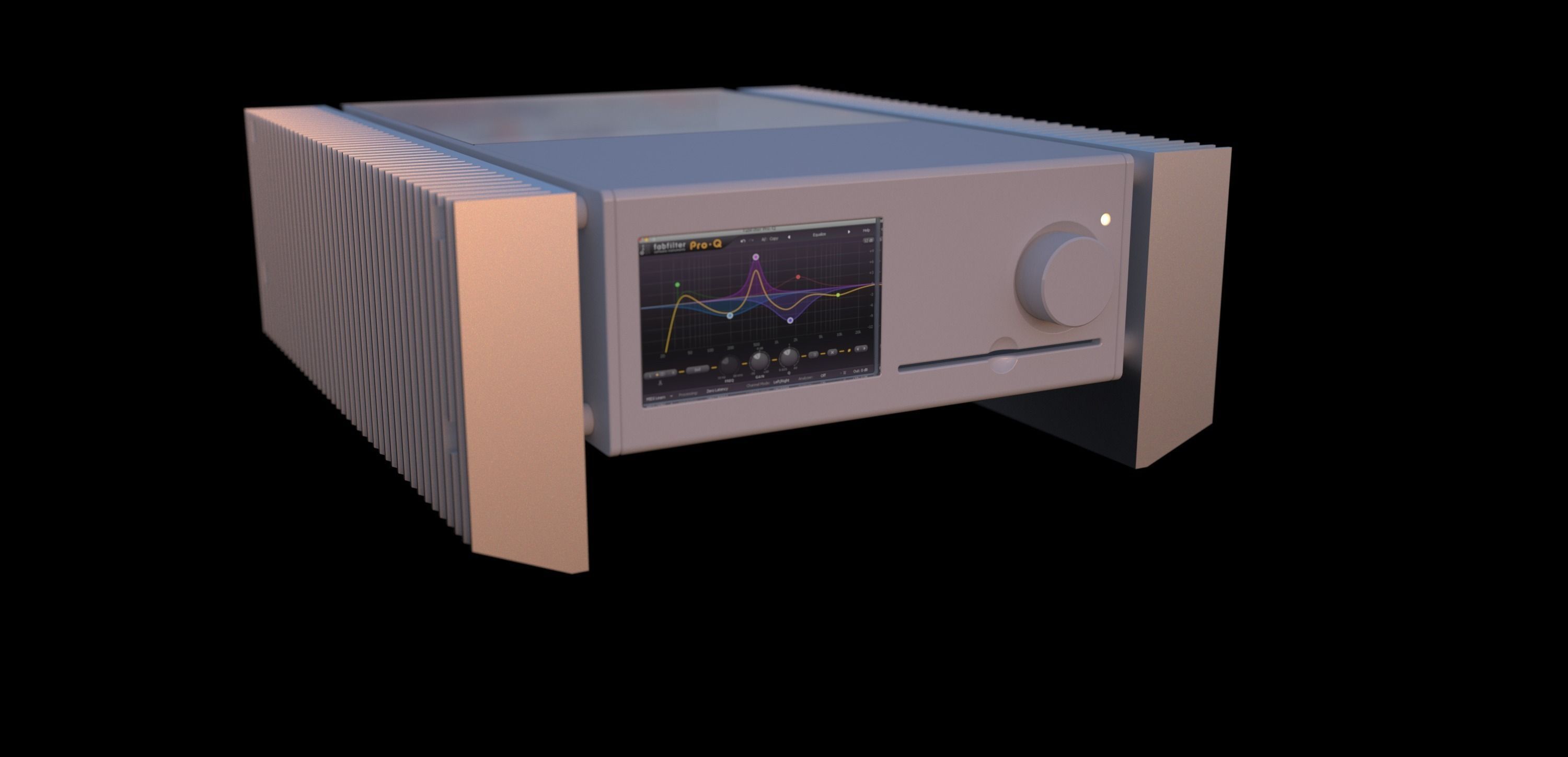 htpc case media center pc free 3D model CGTrader