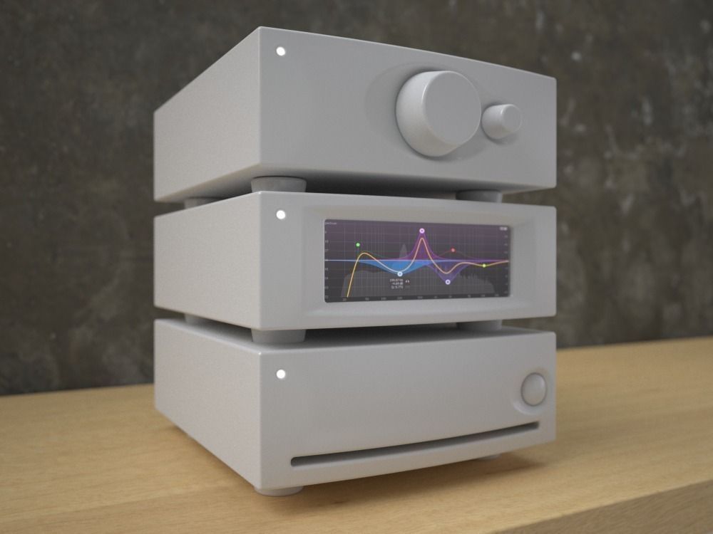ceramic media-center pc case Free 3D model