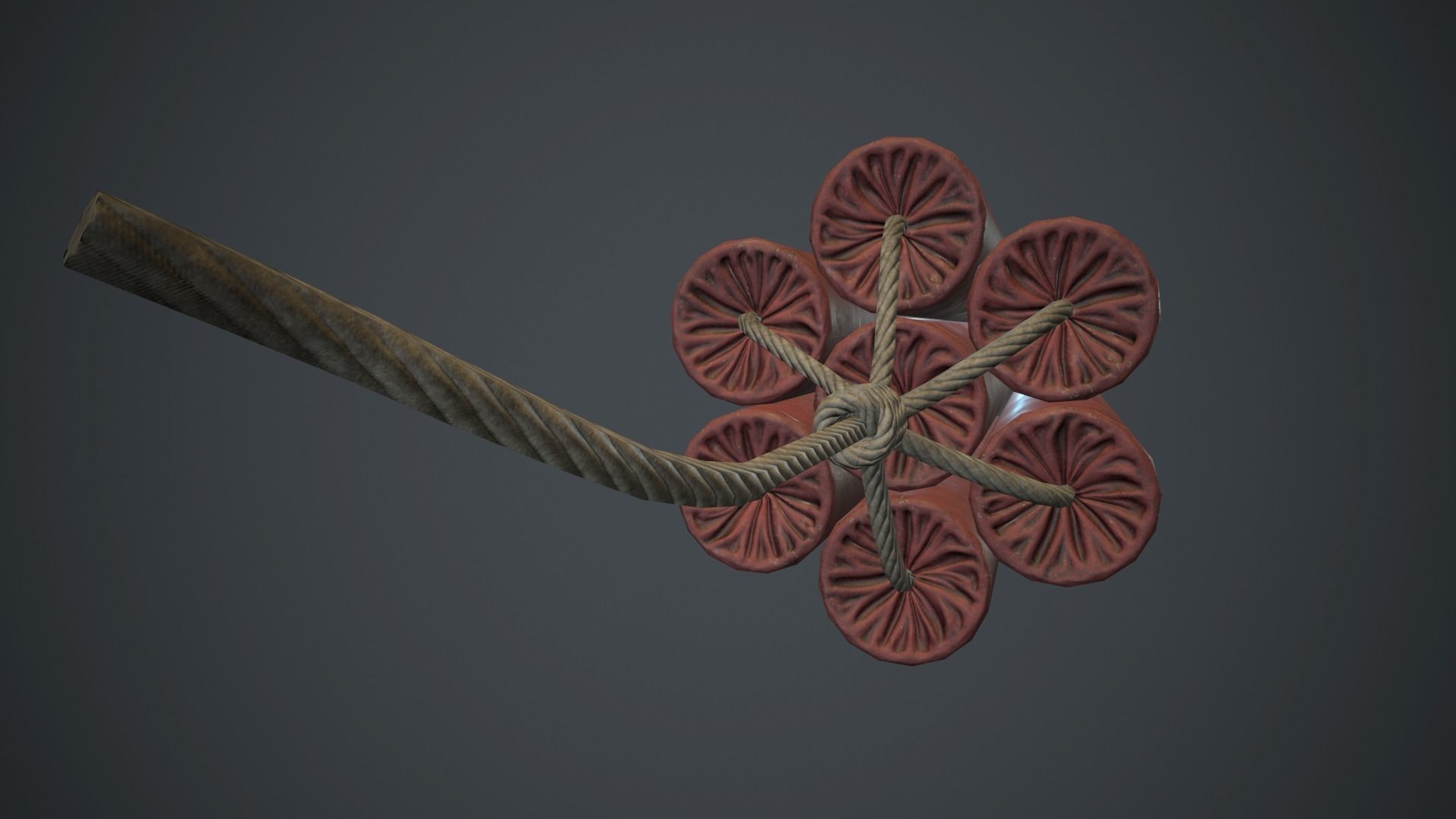 7 Dynamite Pack PBR Game Ready Low-poly 3D model_8