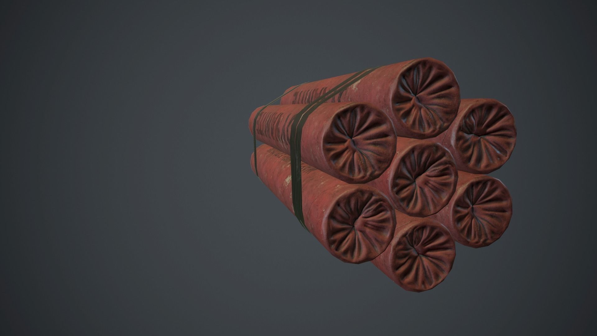7 Dynamite Pack PBR Game Ready Low-poly 3D model_6