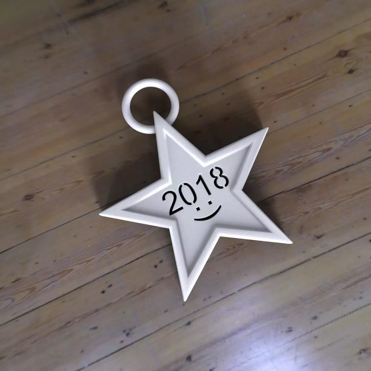 Star - New Year 2018 Decoration 3D print model_0