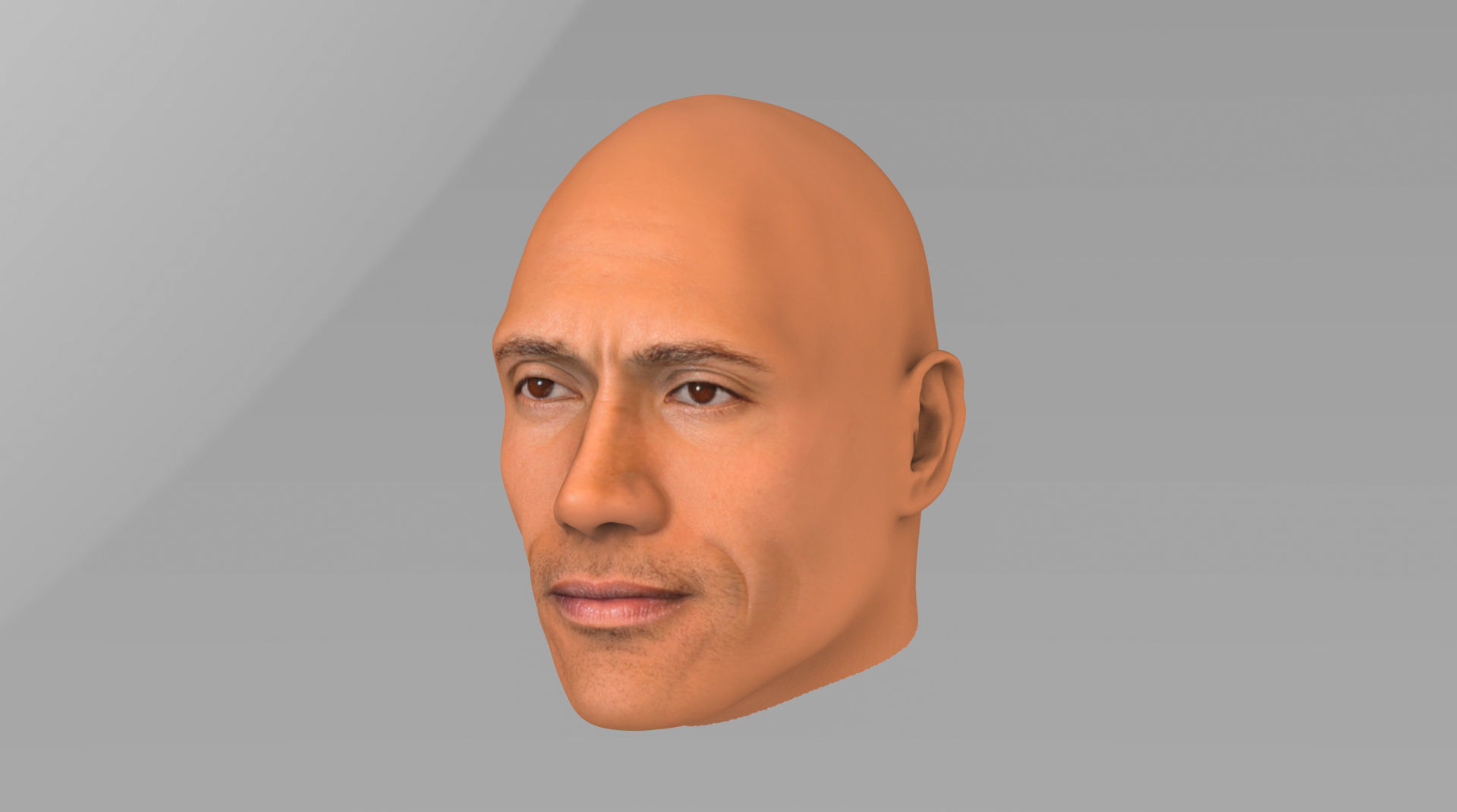 Dwayne The Rock Johnson 3D model_3